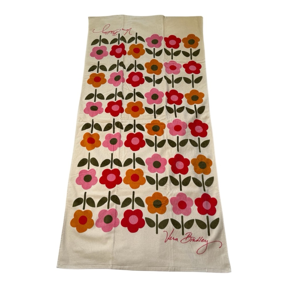 NWT Vera Bradley Folkloric Beach Towel New Retired Pattern